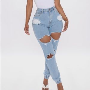 Tara Distressed Joggers